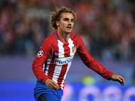 MADRID, SPAIN - MAY 10:  Antoine Griezmann of Atletico Madrid looks on during the UEFA Champions League Semi Final second leg match between Club Atletico de Madrid and Real Madrid CF at Vicente Calderon Stadium on May 10, 2017 in Madrid, Spain.  (Photo by Laurence Griffiths/Getty Images)